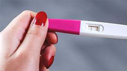 آزمایش بارداری منفی و پریود نشدن