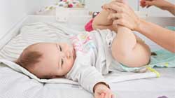 رنگ و تعداد دفعات مدفوع نوزاد