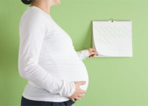 گذشتن تاریخ زایمان